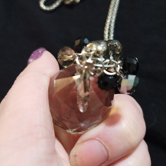 Vintage silver tone and crystal jewelry lot - Picture 10 of 12